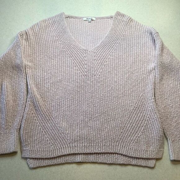 Madewell Ridgeton Sweater Medium Pale Lilac‎ - Picture 2 of 8
